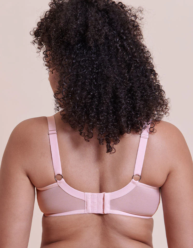 Curvy Kate Boost Heartbreaker Padded Balcony Bra Pale Pink - Image 5