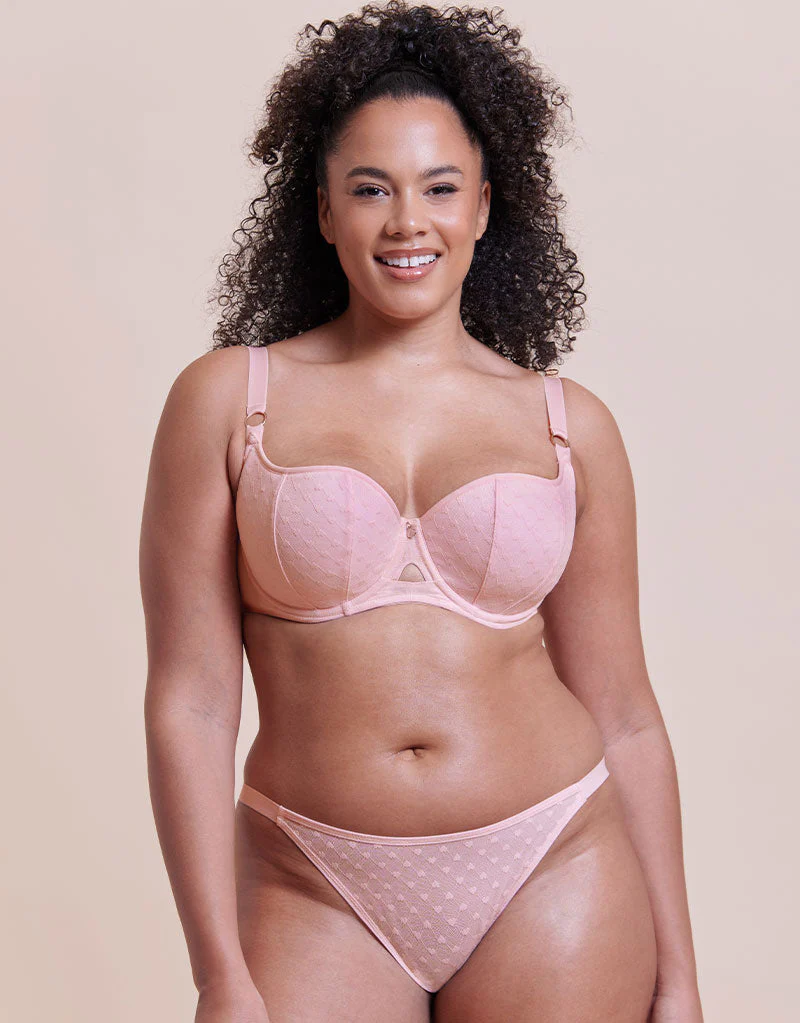 Curvy Kate Boost Heartbreaker Tanga Pale Pink - Image 3
