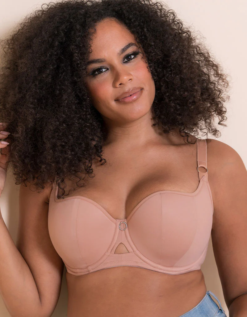 Curvy Kate Boost Me Up Padded Balcony Bra Latte - Image 4
