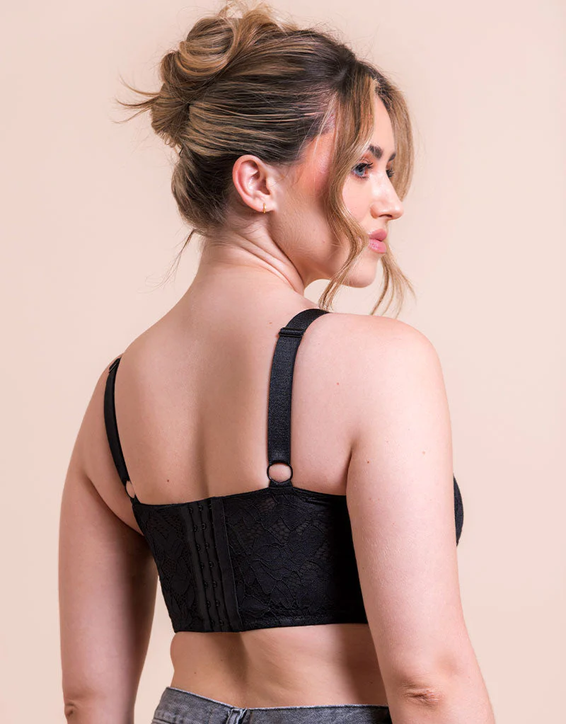 Curvy Kate Calla Longline Corset Bra Black - Image 5