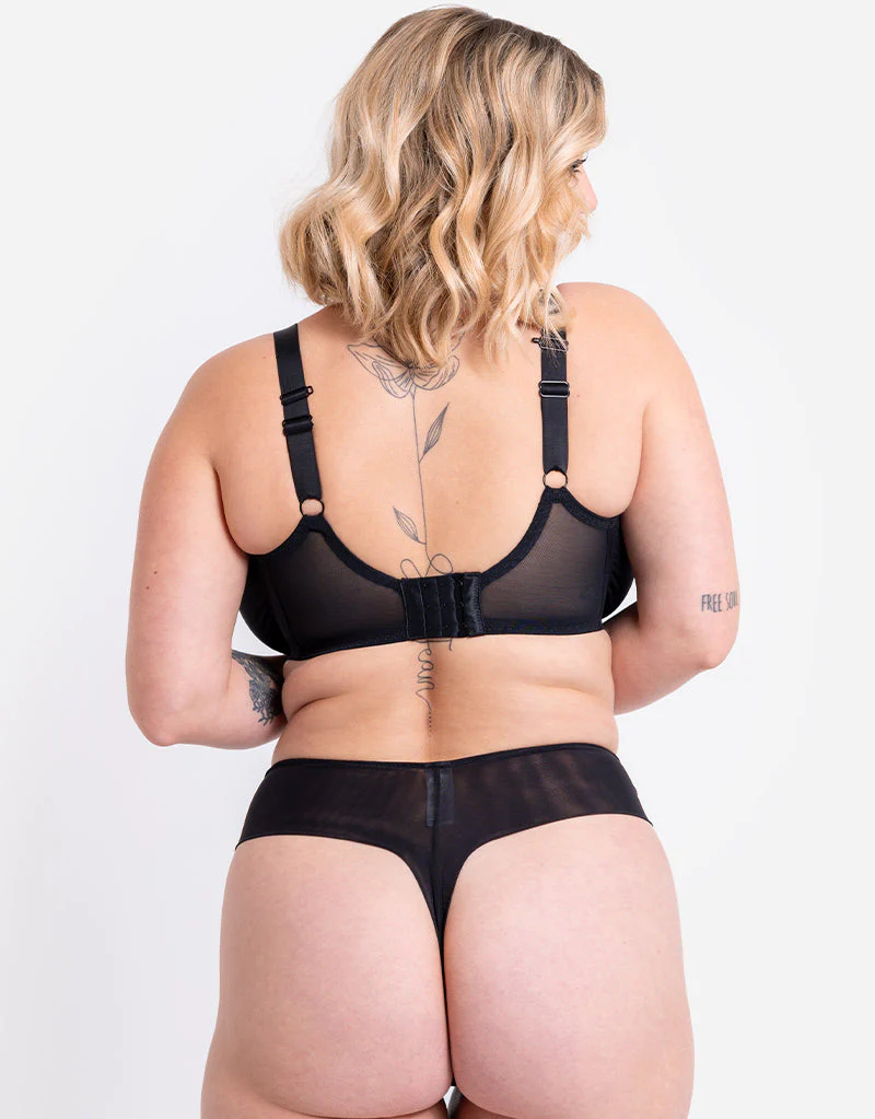 Curvy Kate Centre Stage Deep Thong Black - Image 4