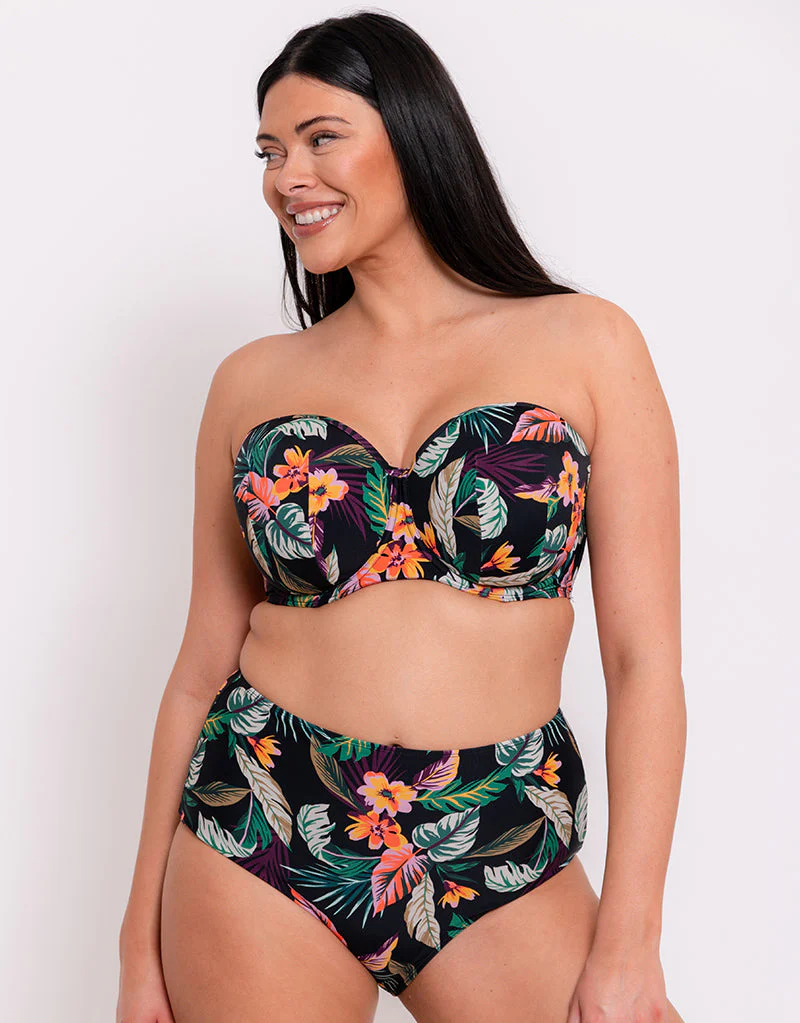 Curvy Kate Cuba Libre High Waist Bikini Brief Print Mix - Image 3