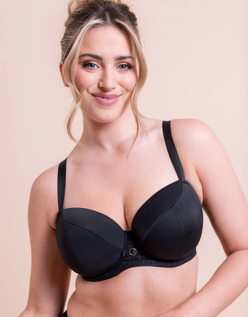 Curvy Kate Daze Padded T-Shirt Balcony Bra Black - Image 4