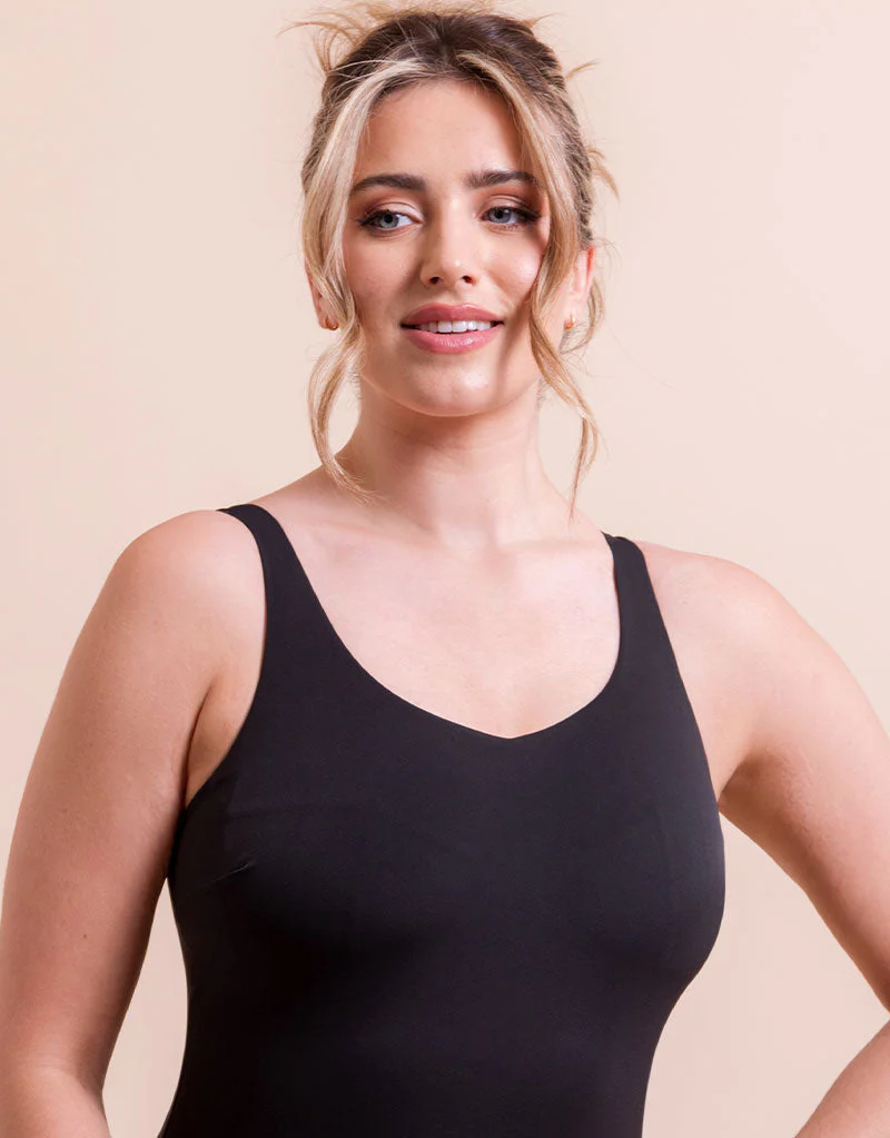Curvy Kate Deep Dive Non-Wired Swimsuit Black - Image 5