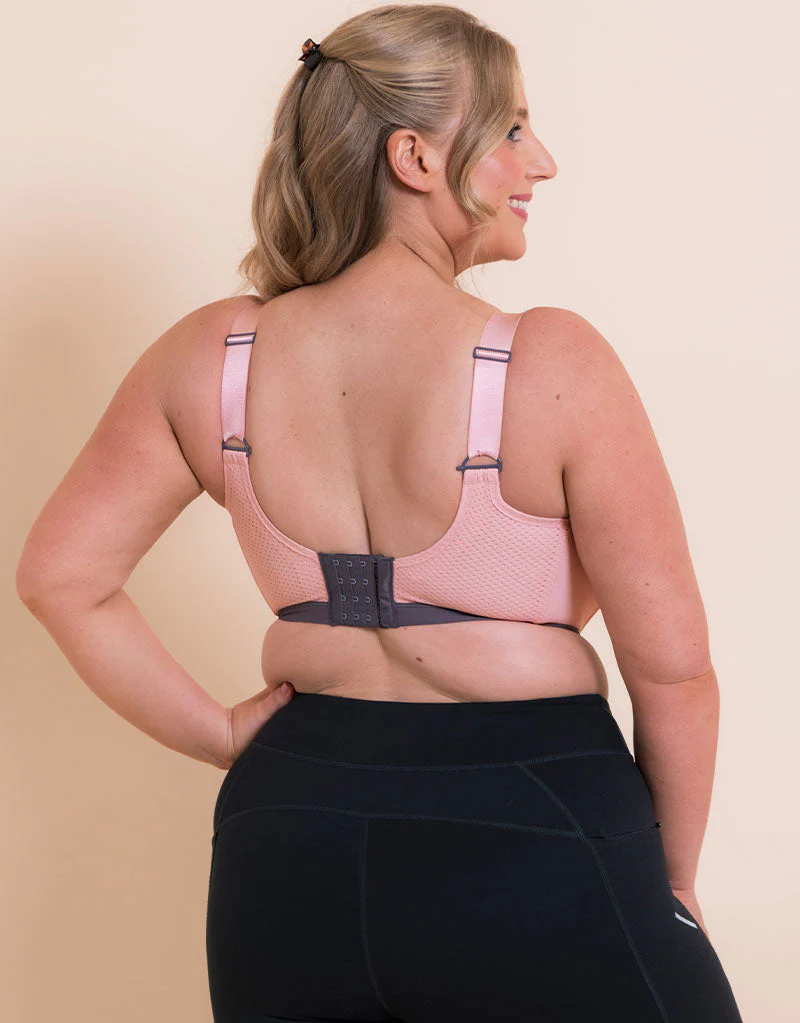 Curvy Kate Everymove Wired Multiway Sports Bra Blush/ Charcoal - Image 7