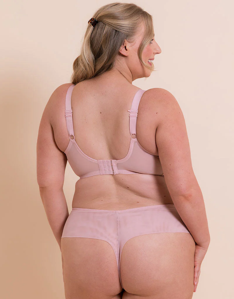 Curvy Kate Flare Deep Thong Rose Sparkle - Image 4