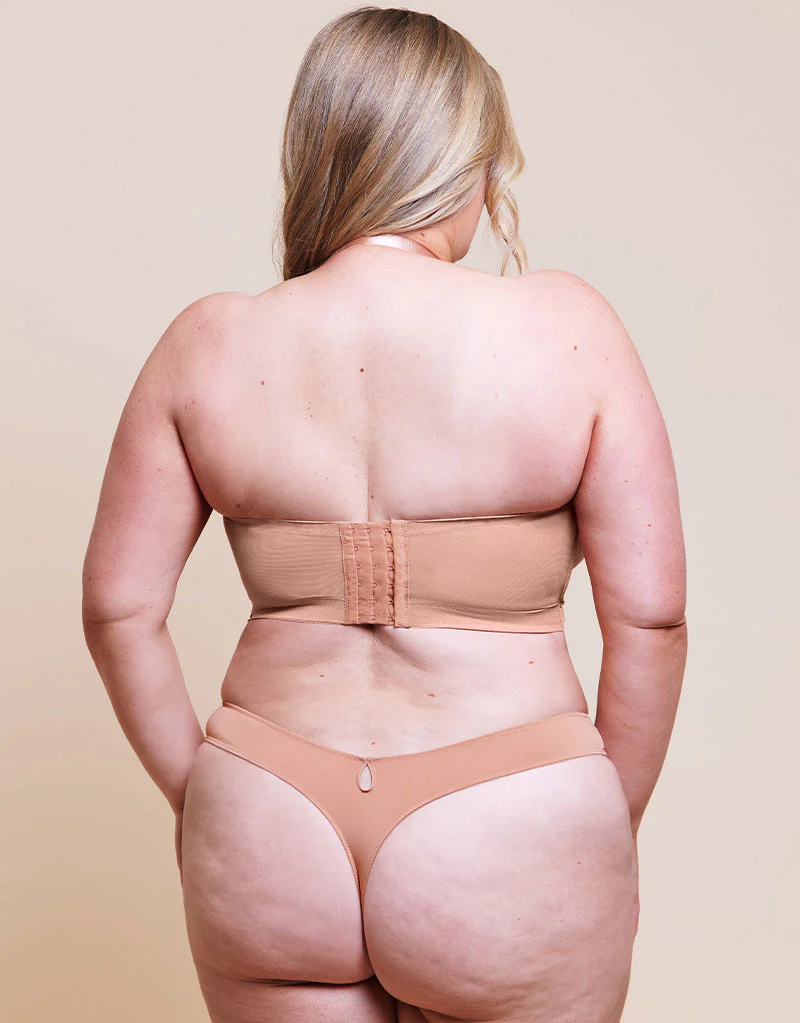 Curvy Kate Hey Girls Thong Latte - Image 4