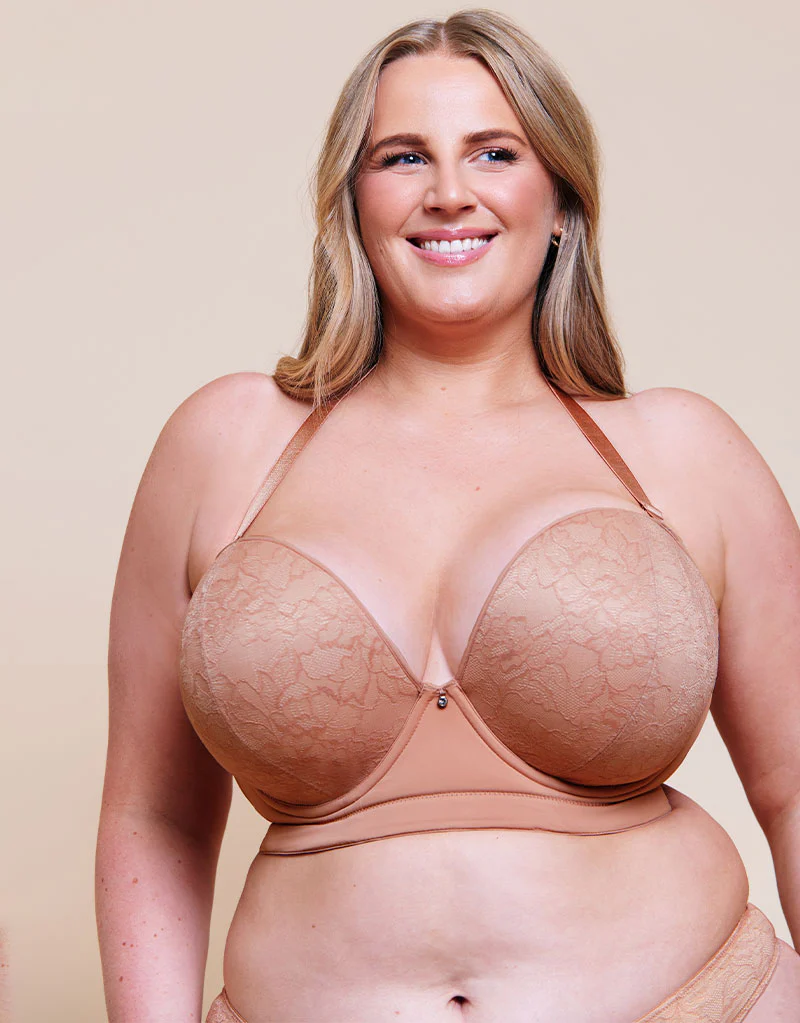 Curvy Kate Hey Girls SuperPlunge Strapless Multiway Bra Latte - Image 8