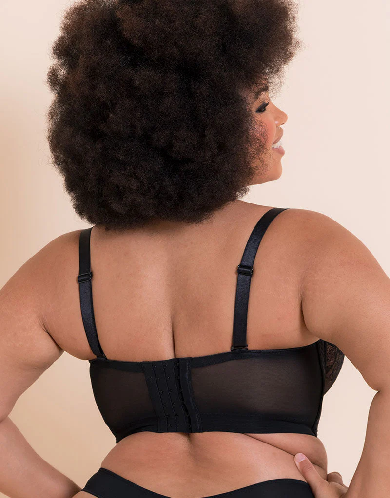 Curvy Kate Hey Girls SuperPlunge Strapless Multiway Bra Black/Latte - Image 6