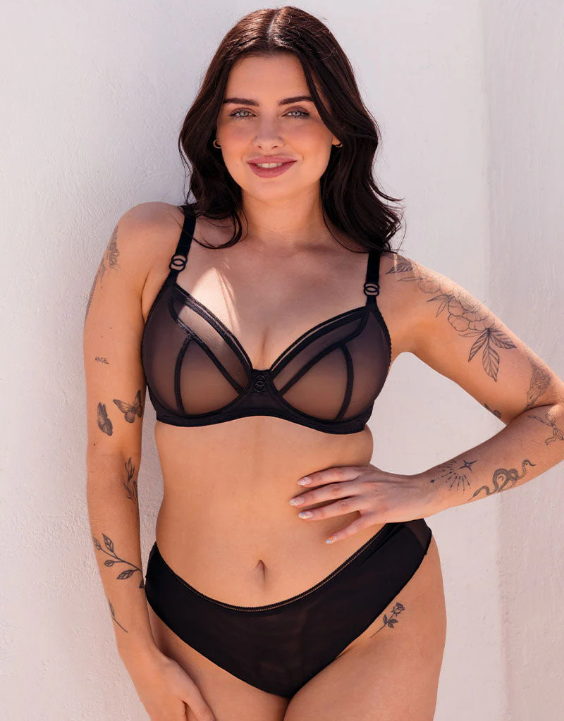 Curvy Kate Lifestyle Plunge Bra Black - Image 3