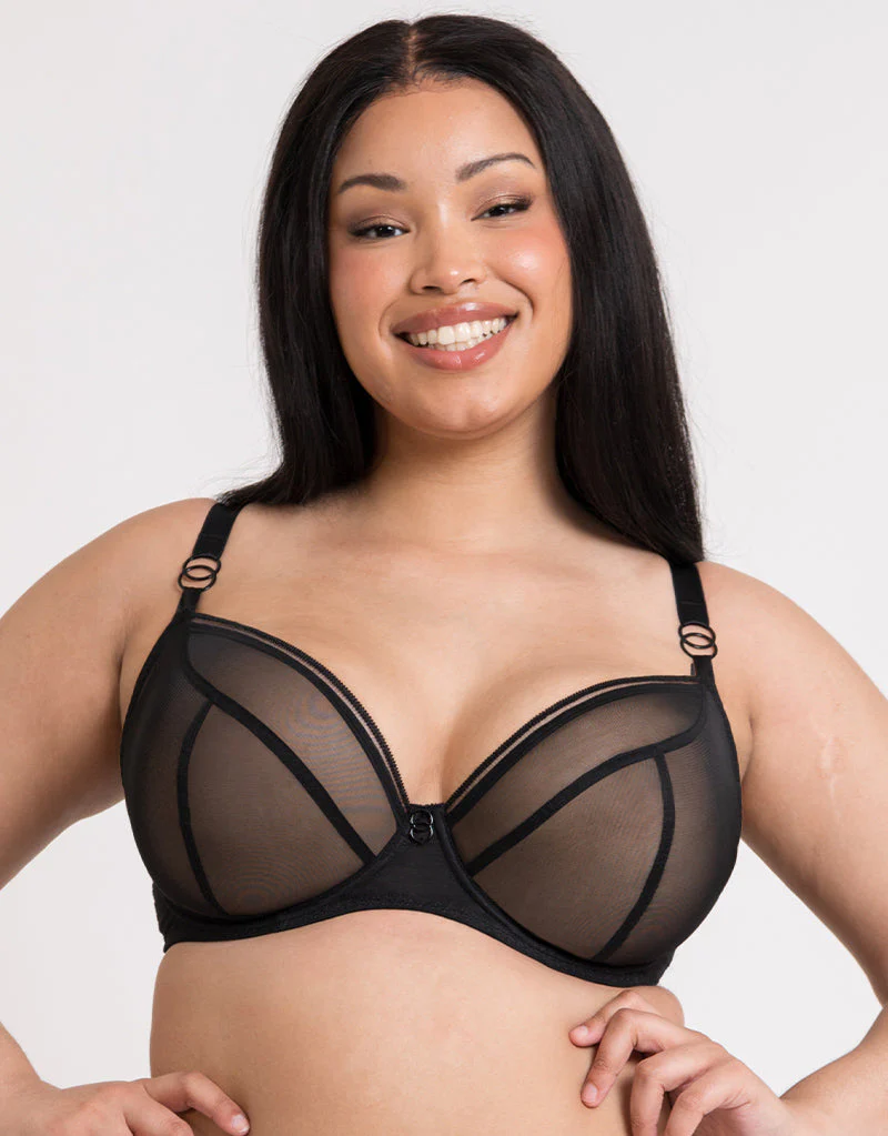 Curvy Kate Lifestyle Plunge Bra Black - Image 5