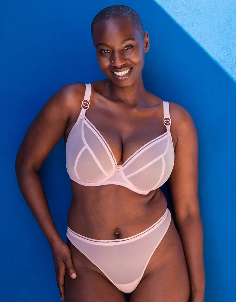Curvy Kate Lifestyle Thong Blush Pink - Image 5