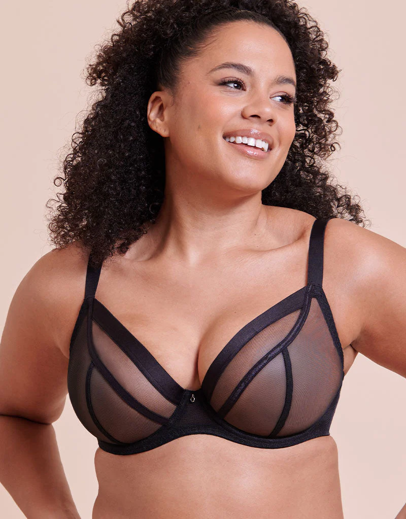 Curvy Kate Lightstyle Plunge Bra Black - Image 5