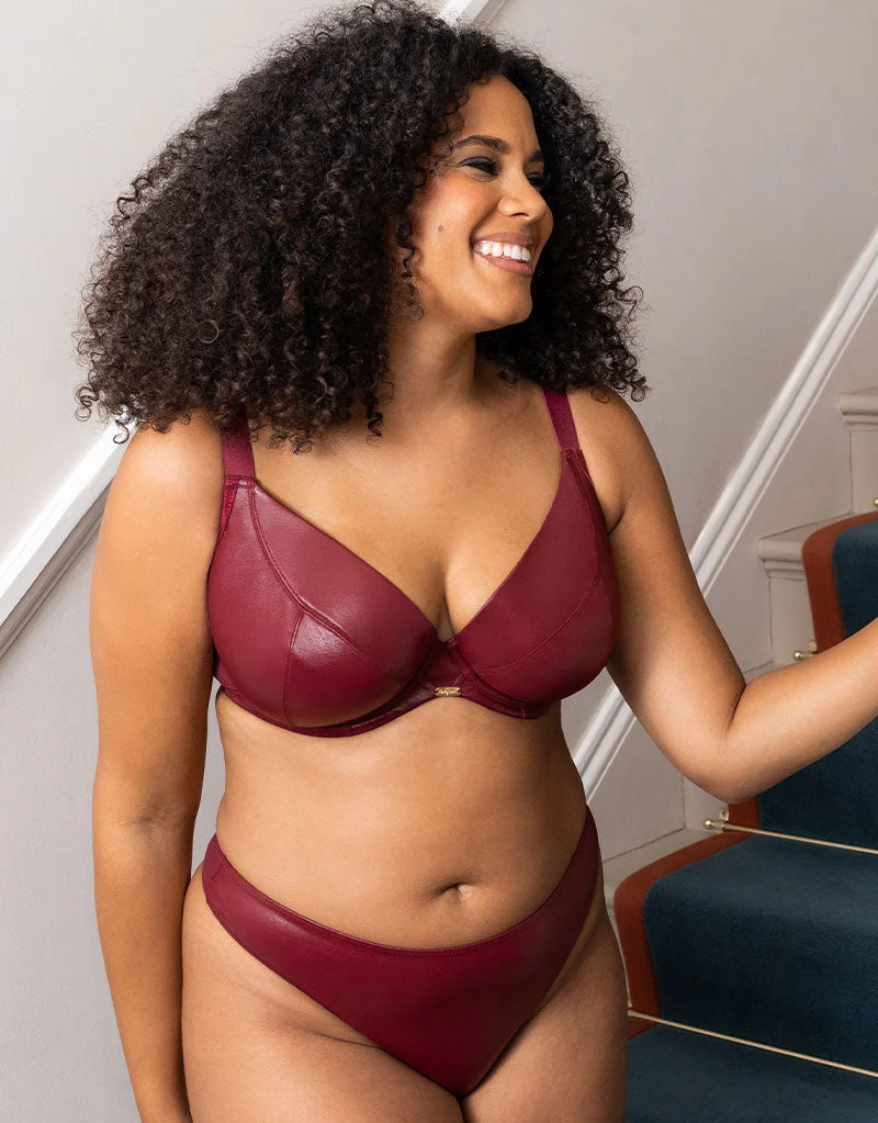 Curvy Kate Lush Thong Oxblood - Image 5