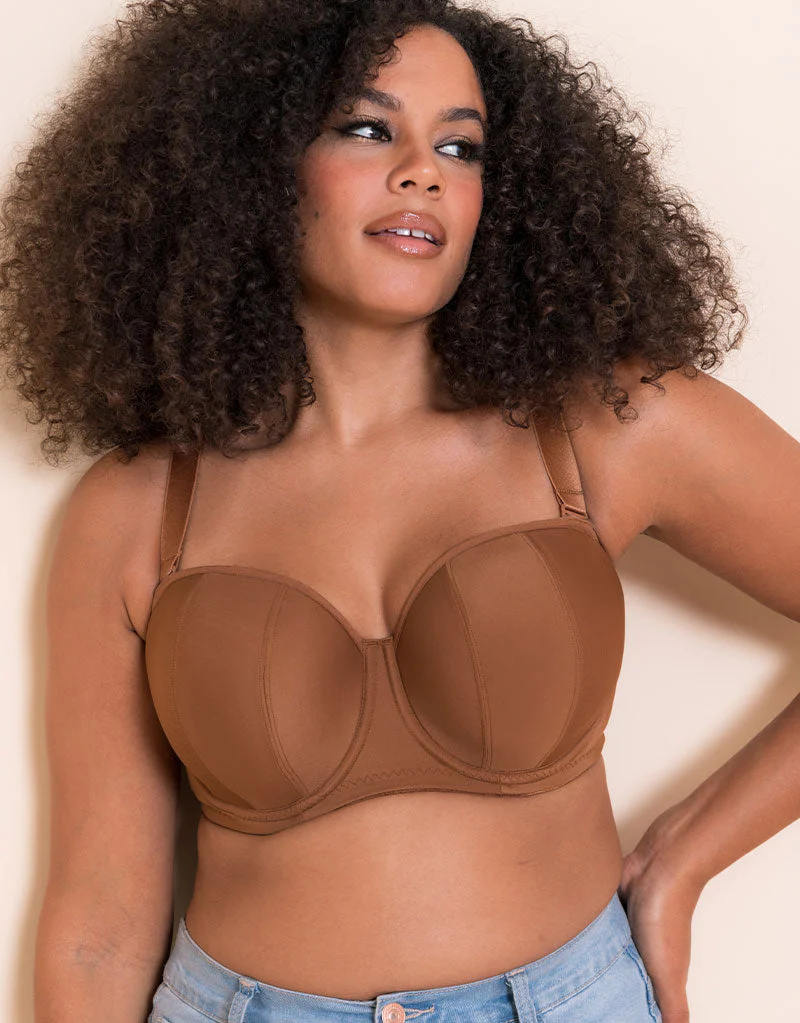 Curvy Kate Luxe Strapless Multiway Bra Caramel - Image 7