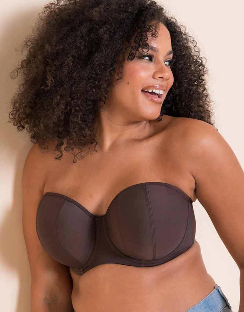 Curvy Kate Luxe Strapless Multiway Bra Cocoa - Image 4