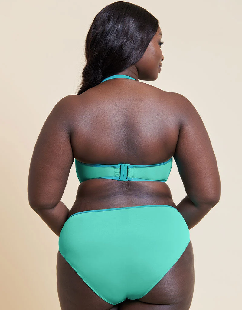 Curvy Kate Minimalist Bikini Brief Aqua - Image 4