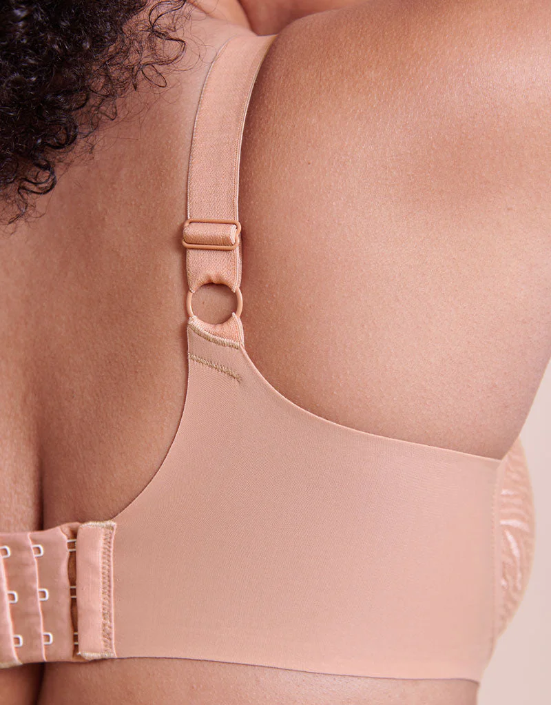 Curvy Kate Smoothie Lace Moulded Balcony Bra Latte - Image 5