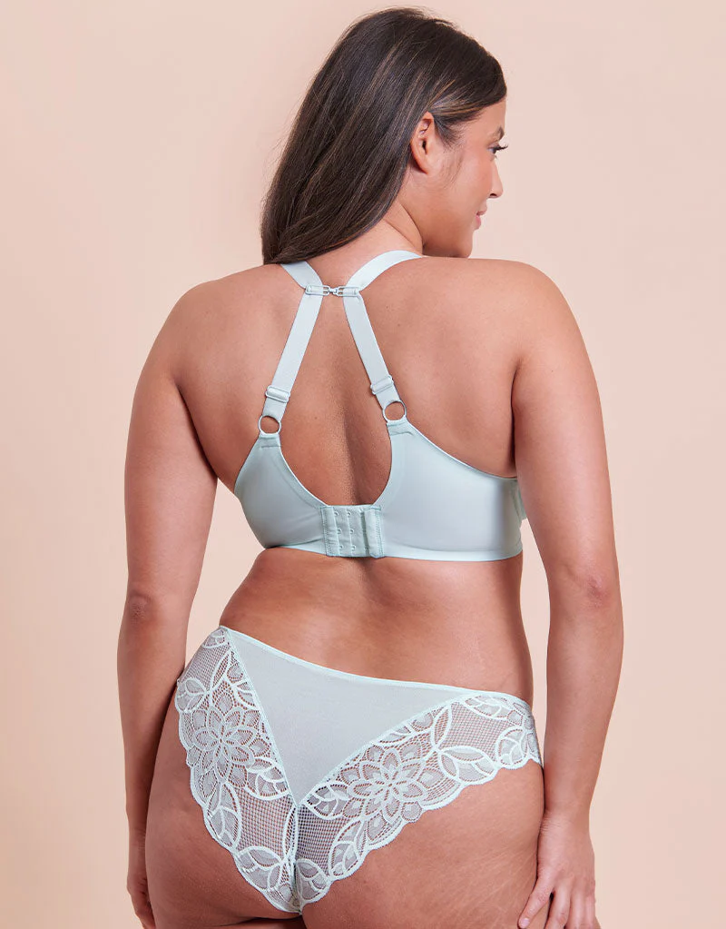 Curvy Kate Smoothie Spacer Moulded T-Shirt Plunge Bra Pale Mint - Image 6