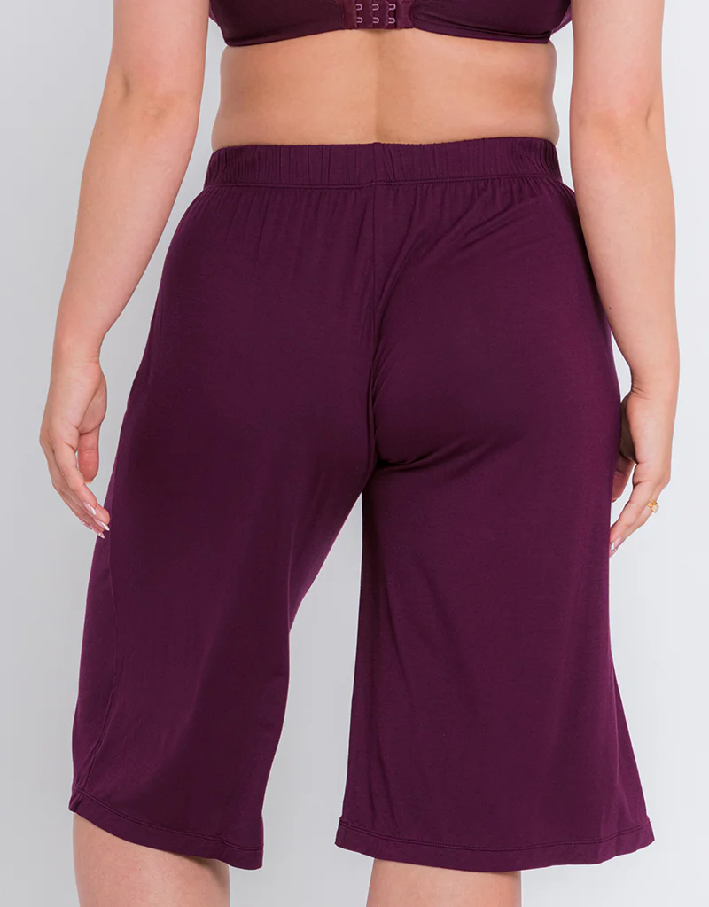Curvy Kate Softease Cropped Pyjama Bottom Fig - Image 3