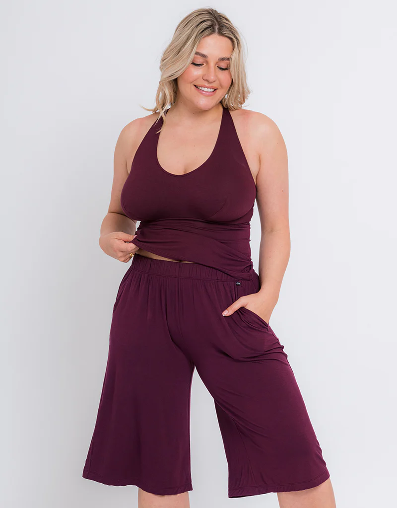 Curvy Kate Softease Cropped Pyjama Bottom Fig - Image 7