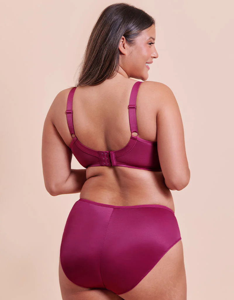 Curvy Kate Spotlight Full Cup Side Support Bra Berry Purple - Image 6