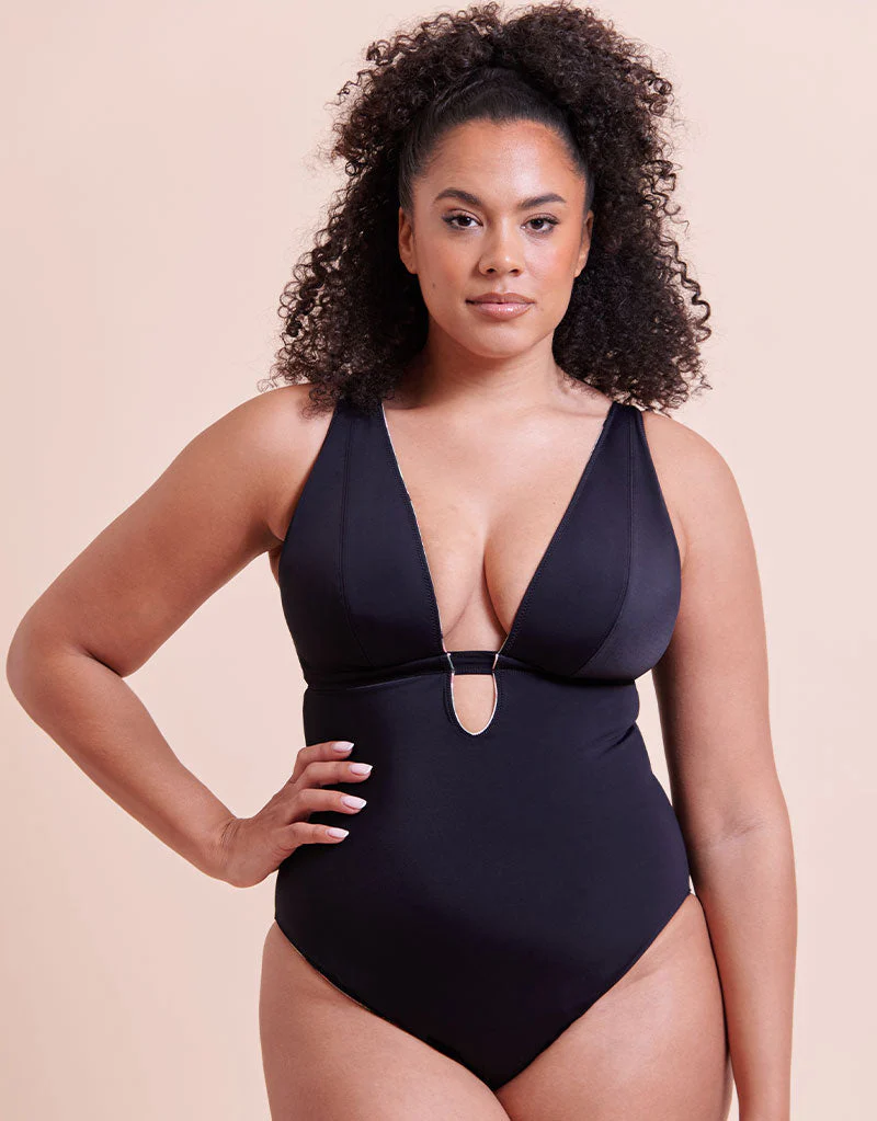 Curvy Kate Sunset Palm Reversible Non-Wired Multiway Swimsuit Palm Print - Image 7