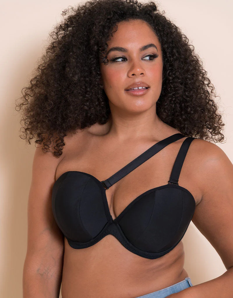 Curvy Kate Superhero Multiway Padded Plunge Bra Black - Image 10
