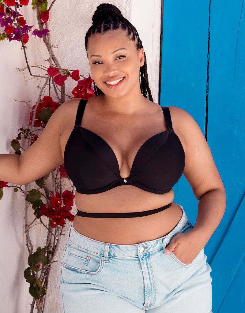Curvy Kate Superplunge Multiway Padded Plunge Bra Black - Image 10