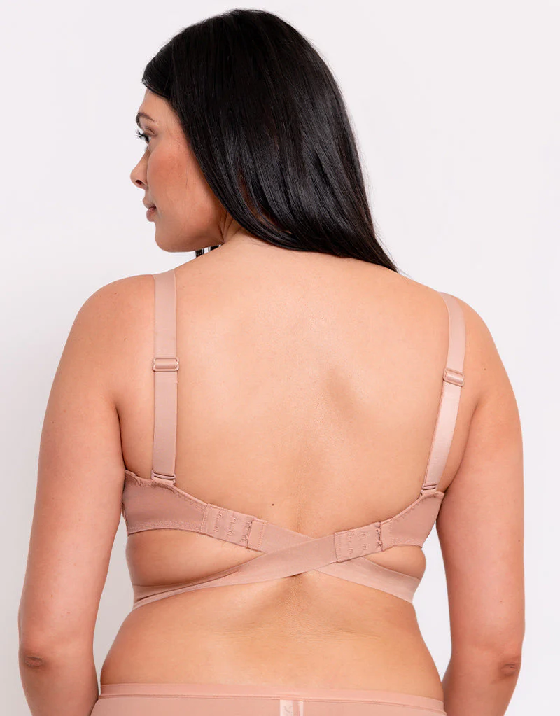 Curvy Kate Superplunge Multiway Padded Plunge Bra Latte - Image 11