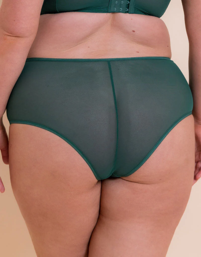 Curvy Kate Victory Short Forest Green - Image 2