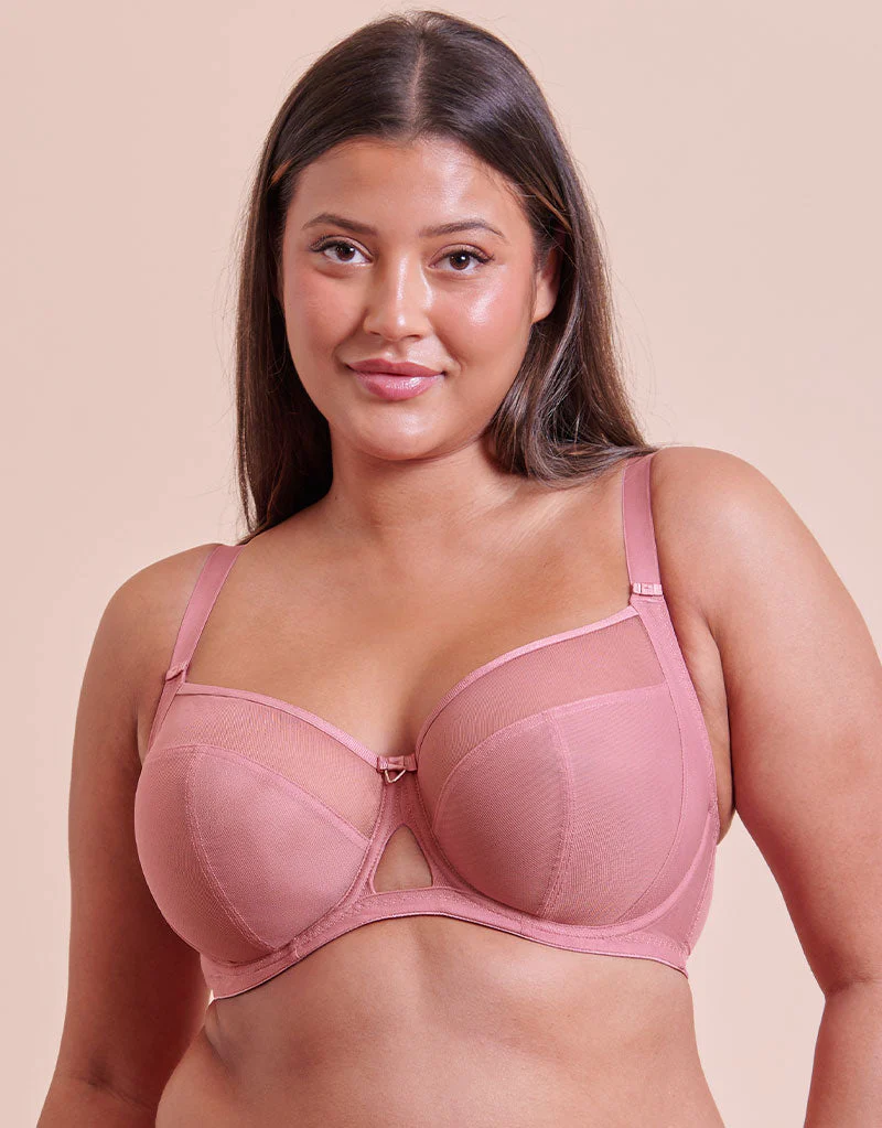 Curvy Kate Victory Side Support Balcony Bra Rose Pink - Image 3