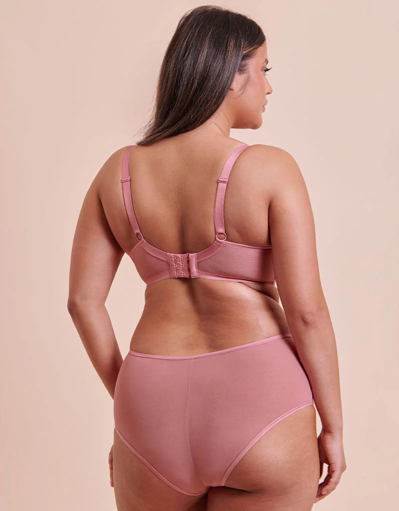 Curvy Kate Victory Side Support Balcony Bra Rose Pink - Image 6