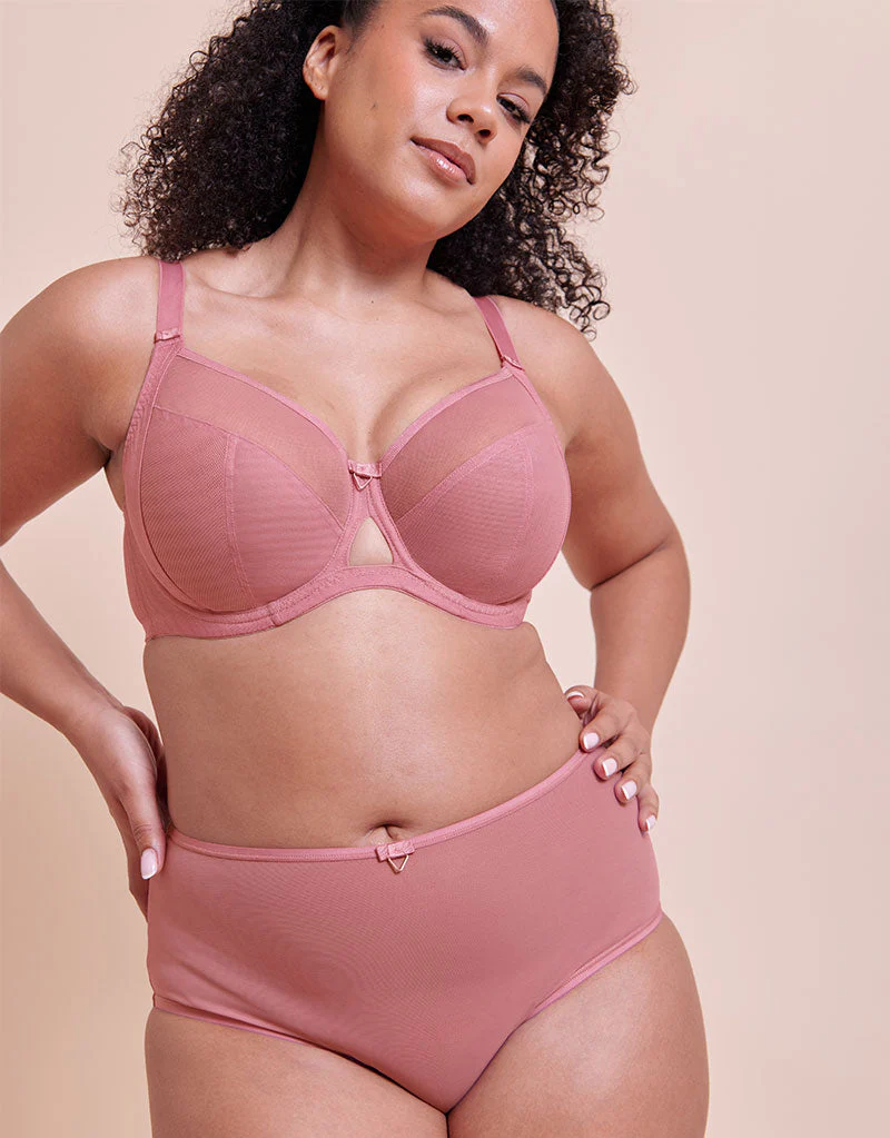 Curvy Kate Victory Side Support Balcony Bra Rose Pink - Image 7