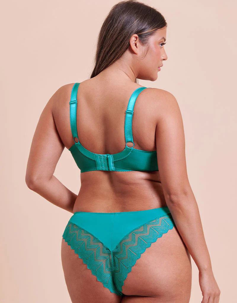 Curvy Kate Wild One Balcony Bra Teal Blue - Image 6
