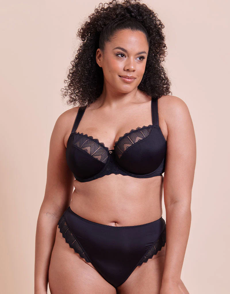 Curvy Kate Wild One Brazilian Brief Black - Image 3