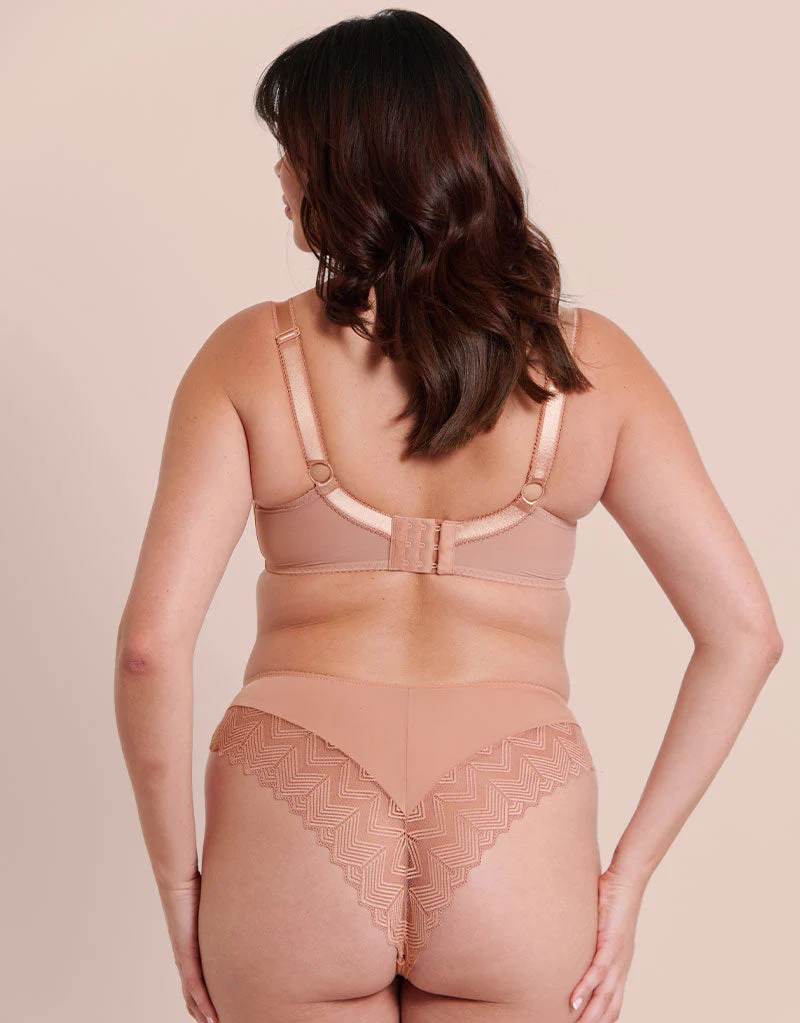 Curvy Kate Wild One Brazilian Brief Latte - Image 4