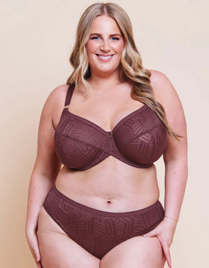 Curvy Kate WonderFull Vibe High Leg Brief Auburn - Image 3
