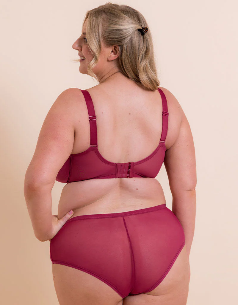 Curvy Kate WonderFully Full Cup Side Support Bra Deep Orchid - Image 6