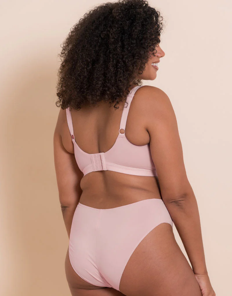 Curvy Kate Zen Non-Wired Bralette Blush Pink - Image 7