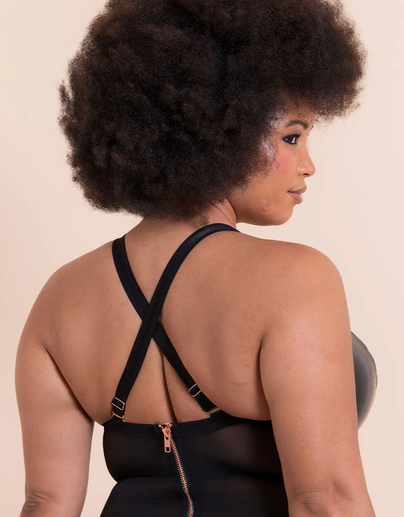 Scantilly Classique Plunge Strapless Padded Body Black - Image 9