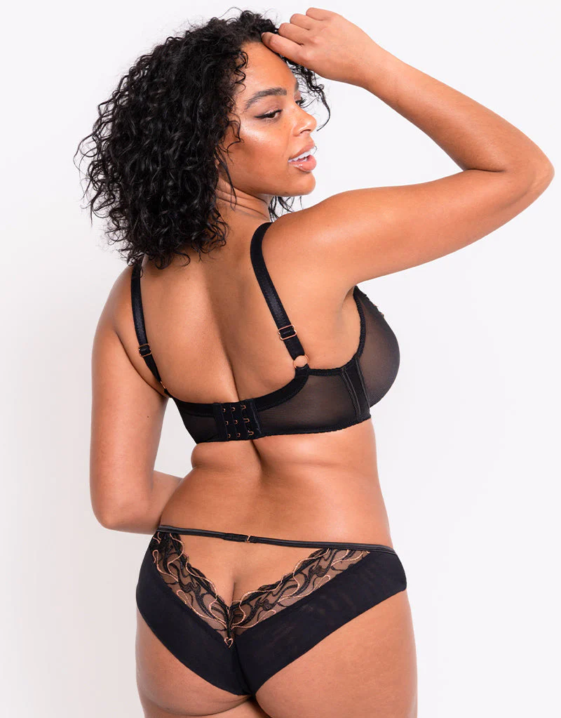 Scantilly Fascinate Plunge Bra Black - Image 7