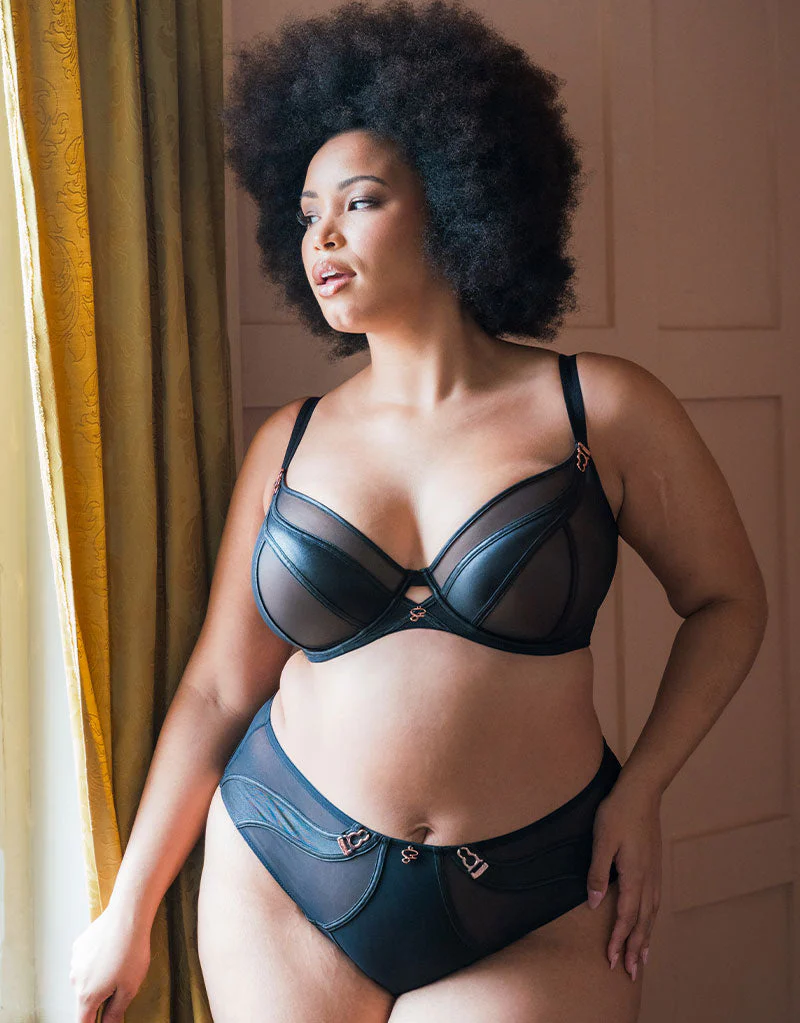Scantilly Suspense Plunge Bra Black - Image 2